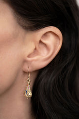 Sapphire Lantern Earrings