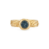 Teal Australian Sapphire Ring