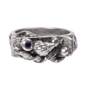 Totem Ring: With Amethyst & Sapphire