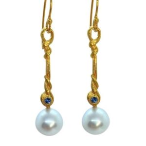 Mitsuro South Sea Pearl Vermeil Earrings